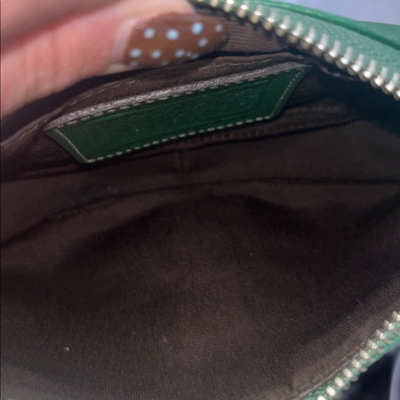 Coach 7542 Vibrant Green Leather Shoulder Bag - Picture 4 of 5